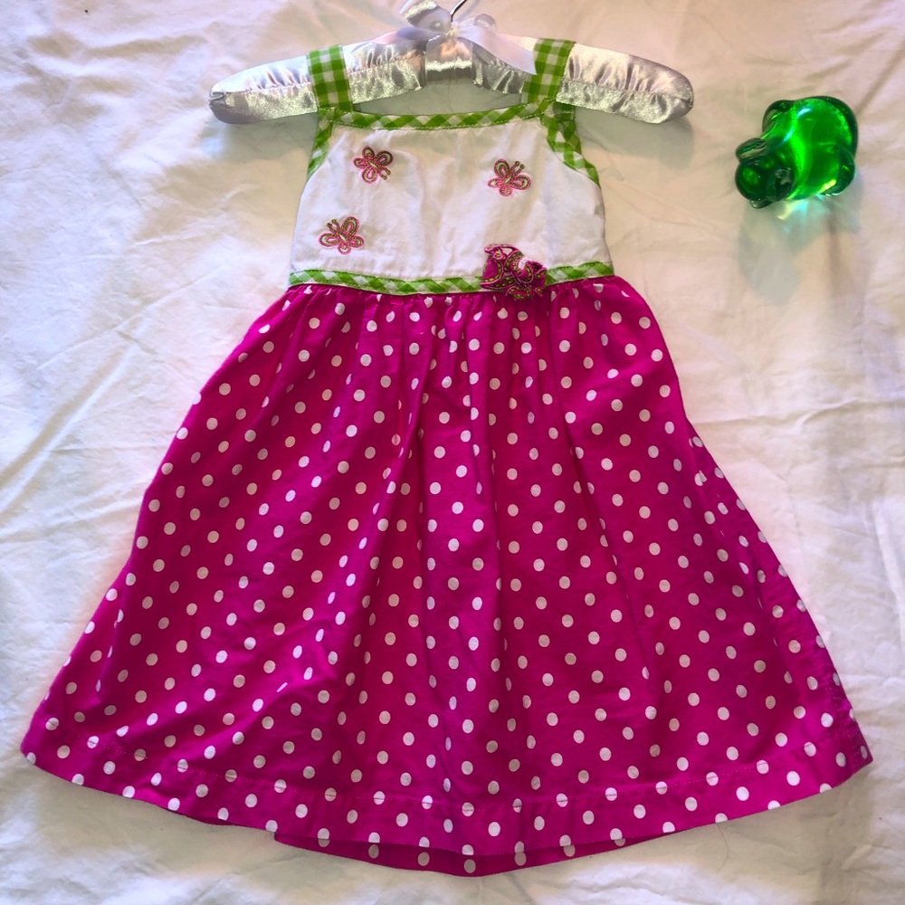 New horizons polka dot dress